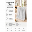 Drap de Douche Spa 70 x 140 cm 100% Coton 400 gr/m&sup2; - Perle, image n° 2