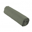 Drap housse 1 personne bonnet 30 cm 90 x 190 cm percale uni 78 fils Kaki, image n° 3