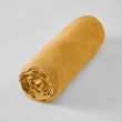 Drap housse 160 x 200 cm en Lin lavé Soline Jaune miel, image n° 2