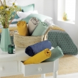 Drap housse 2 personnes 140 x 190 x 30 cm coton bio Biolina Jaune ocre, image n° 3