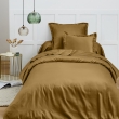 Drap Housse 90x190 cm 1 Place 100% Coton 57 Fils/cm&sup2; Bonnet 30 cm Caramel, image n° 4