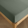 Drap Housse 90x190 cm 1 Place 100% Coton 57 Fils/cm&sup2; Bonnet 30 cm Romarin, image n° 2