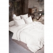 Drap housse bonnet 30 cm double gaze de coton 160 x 200 cm chantilly (white) Blanc, image n° 4