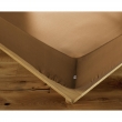 Drap housse coton luxe 180 x 200 cm Ambre Camel, image n° 2
