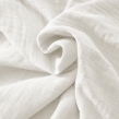 Drap-Housse Double Gaze de Coton 180 x 200 cm Blanc - Ga&iuml;a, image n° 5