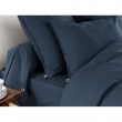 Drap housse flanelle chaude 160 x 200 cm Bonnet 30 cm Candice Bleu, image n° 4