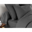 Drap housse flanelle chaude 180 x 200 cm Bonnet 30 cm Candice Anthracite, image n° 4