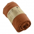 Drap housse flanelle chaude 180 x 200 cm Bonnet 30 cm Candice Orange, image n° 3