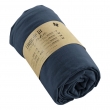 Drap housse flanelle chaude 90x 190 cm Bonnet 30 cm Candice Bleu, image n° 3