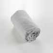 Drap housse flanelle chaude 90x 190 cm Bonnet 30 cm Candice Gris, image n° 2
