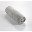 Drap housse luxe double gaze de coton 140 x 190 x 30 cm Nuit douce Gris, image n° 3