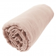 Drap housse luxe double gaze de coton 140 x 190 x 30 cm Nuit douce Rose, image n° 2