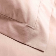 Drap housse qualité hotêl 160 x 200 cm + 2 taies en percale 78 fils Rose, image n° 4