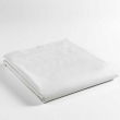 Drap plat 1 pers. 180 x 290 cm coton 57 fils Lina Blanc, image n° 3
