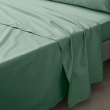 Drap plat 1 pers. 180 x 290 cm percale de coton 78 fils Tilleul, image n° 1