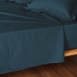 Drap plat 2 pers. 240 x 300 cm coton 57 fils Lina Bleu, image n° 3
