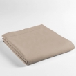 Drap plat 2 pers. 240 x 300 cm coton 57 fils Lina Sable, image n° 2