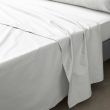 Drap plat 2 pers. 240 x 300 cm percale de coton 78 fils Blanc, image n° 1