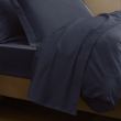 Drap Plat 240 x 300 cm Bleu velours Satin de Coton Peign&eacute; 120 Fils/cm&sup2; - Qualit&eacute; H&ocirc;teli&egrave;re Premium, image n° 3