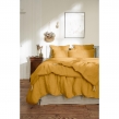 Drap plat 270 x 300 cm lin lavé soline miel Jaune, image n° 2