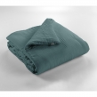 Édredon 180 x 240 cm - Double Gaze de Coton 125 gr/m² - Uni Gaïa Bleu Canard, image n° 4