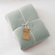 Édredon 180 x 240 cm - Double Gaze de Coton 125 gr/m² - Uni Gaïa Eucalyptus, image n° 2
