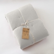 Édredon 180 x 240 cm - Double Gaze de Coton 125 gr/m² - Uni Gaïa Gris Clair, image n° 2