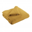 Édredon 180 x 240 cm - Double Gaze de Coton 125 gr/m² - Uni Gaïa Jaune Safran, image n° 3