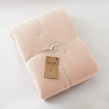 Édredon 180 x 240 cm - Double Gaze de Coton 125 gr/m² - Uni Gaïa Rose, image n° 2