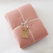 Édredon 180 x 240 cm - Double Gaze de Coton 125 gr/m² - Uni Gaïa Rose Pêche, image n° 2