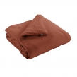 Édredon 180 x 240 cm - Double Gaze de Coton 125 gr/m² - Uni Gaïa Terracotta, image n° 3