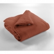 Édredon 180 x 240 cm - Double Gaze de Coton 125 gr/m² - Uni Gaïa Terracotta, image n° 4