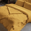 Edredon gaze de coton 150 x 150 cm Jaune safran, image n° 3