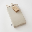Ensemble de lit drap housse 180 x 200 cm Satin de bambou 120 fils SALOM&Eacute; Pampa 2 taies 60 x 60 cm, image n° 7