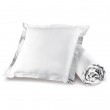 Ensemble drap housse 90 x 190 + 1 taie d'oreiller 63 x 63 cm 100% coton Blanc, image n° 1