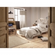 Housse de couette 1 pers 140 x 200 cm double gaze de coton Gaïa Pampa, image n° 3