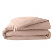 Housse de couette 2 personnes 260 x 240 cm percale de coton 78 fils Nude, image n° 1