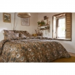 Housse de couette 200 x 200 cm double gaze de coton imprimée Camélia, image n° 1