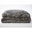 Housse de couette 200 x 200 cm double gaze de coton imprimée Capucine Bleu foncé, image n° 4