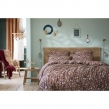 Housse de couette 200 x 200 cm double gaze de coton imprimée Capucine Camel, image n° 1
