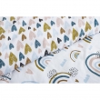 Housse de couette 200x200 + 2 taies d100% coton Arcoeur, image n° 4