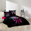Housse de couette 220x240 cm + 2 taies 100% coton Porte bonheur, image n° 1