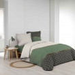 Housse de couette 220x240 cm + taies 100% PERCALE LUXE Belor, image n° 2