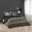 Housse de couette 240 x 220 cm + 2 taies 100% coton Silex, image n° 4