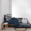 Housse de couette 240 x 220 cm coton 42 fils + 2 taies Brooklyn, image n° 4