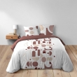 Housse de couette 240 x 220 cm coton 42 fils + 2 taies Chilipop rose, image n° 3