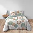 Housse de couette 240 x 220 cm coton 42 fils + 2 taies Lunabella blanc, image n° 3