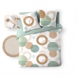 Housse de couette 240 x 220 cm coton 42 fils + 2 taies Lunabella blanc, image n° 5