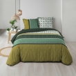 Housse de couette 240 x 220 cm coton 57 fils + 2 taies Bogota, image n° 3