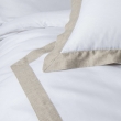 Housse de couette 240 x 220 cm coton 57 fils Lauraline Sans, image n° 2